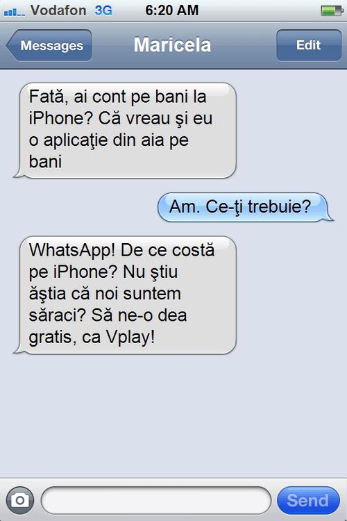 Tu ai plăti pentru a putea utiliza WhatsApp? Tu ai plăti pentru a putea utiliza WhatsApp?