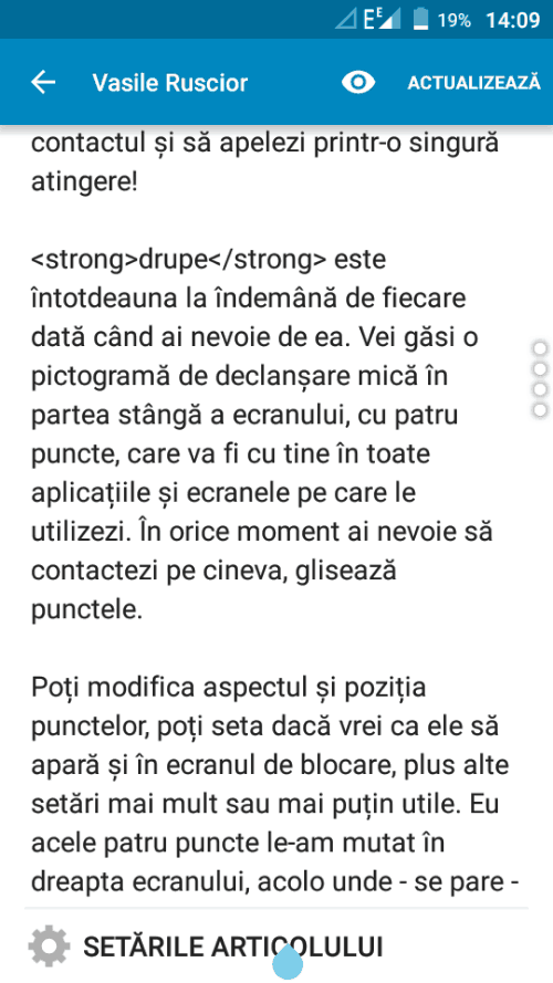 drupe... pe dreapta