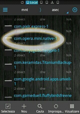 20150204192756.jpg Folderul aplicației Opera Mini beta găsit în asec